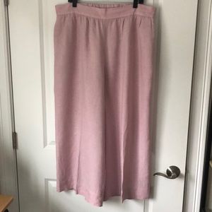LOU & GREY Lilac 100% Linen Pants